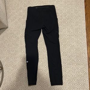 lululemon leggings size 2 black